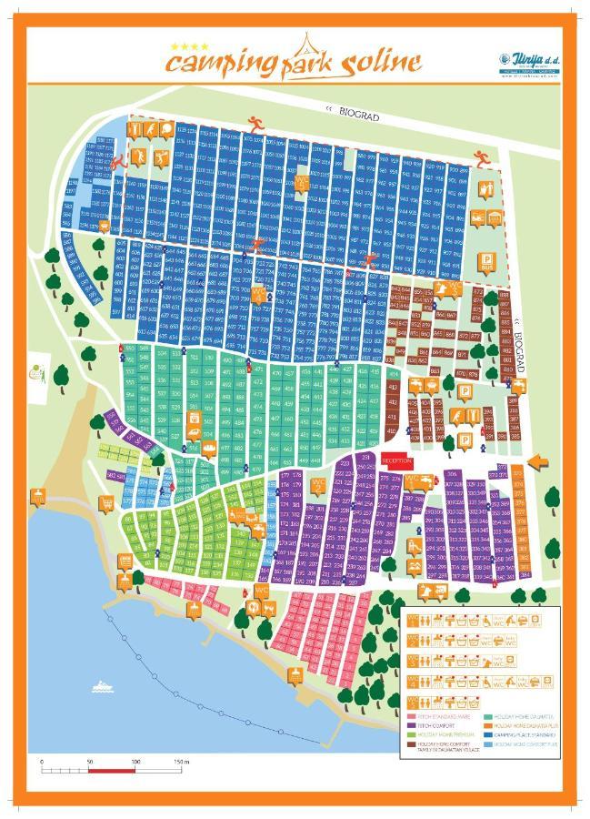 Mobile Home Cube, 3 Bedrooms, Free Parking, Wifi Biograd Na Moru Exterior foto